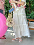 Aesthetic Laddies Ruffle Long Midi Skirts